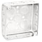 Southwire Electrical Box, 21 cu in, Square Box Type, 4 Gangs, Steel, Square Shape 52151-1/2DR - alternate 1
